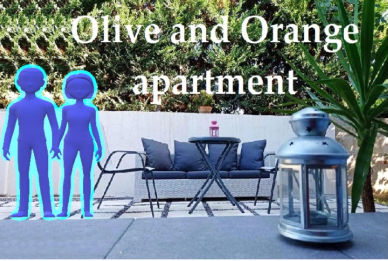 Olive And Orange Apartment Mystras Luaran gambar